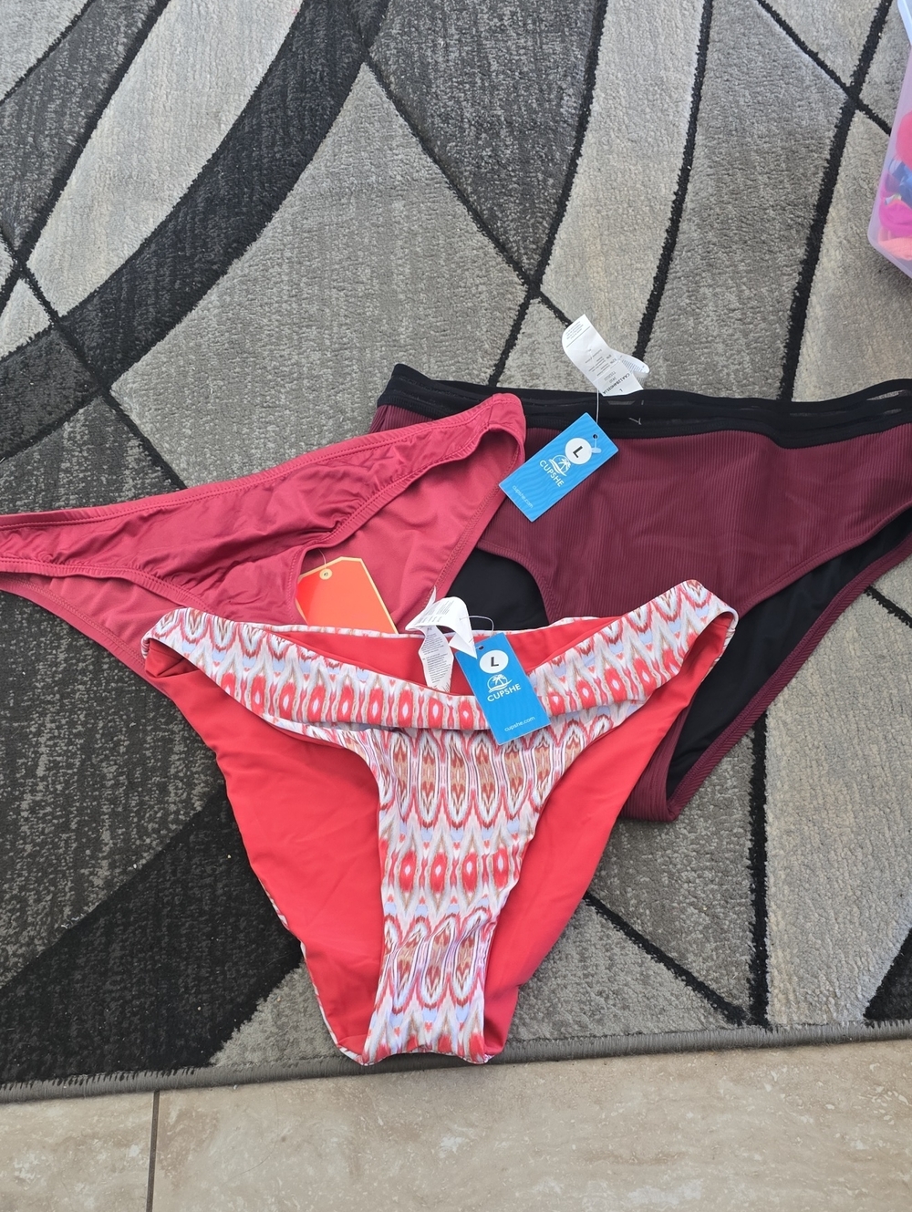 3 Piece Bundle Cupshe & Gianni Bini Sz Lg Nwt